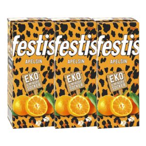 Tetrafestis Apelsin Ekologisk 3-pack - 3-pack