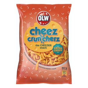OLW Cheez Cruncherz - 160 gram