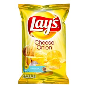 Lay's Cheese & Onion Chips - 175 gram