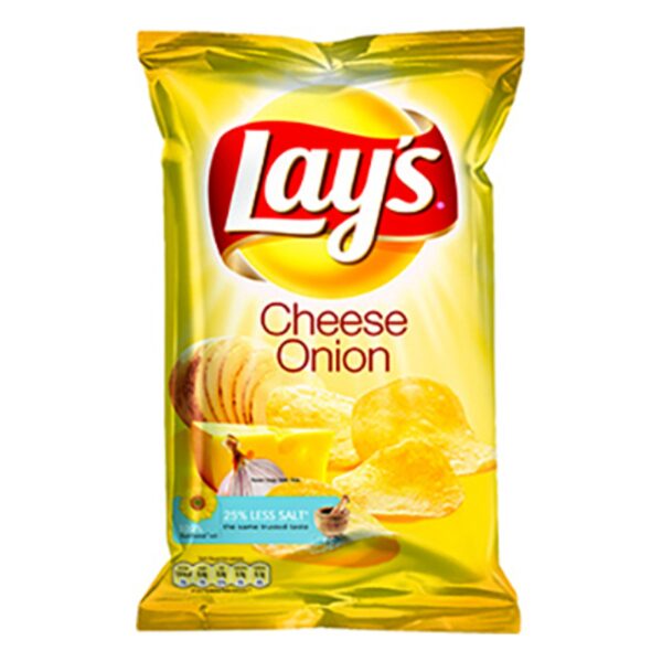 Lay's Cheese & Onion Chips - 175 gram