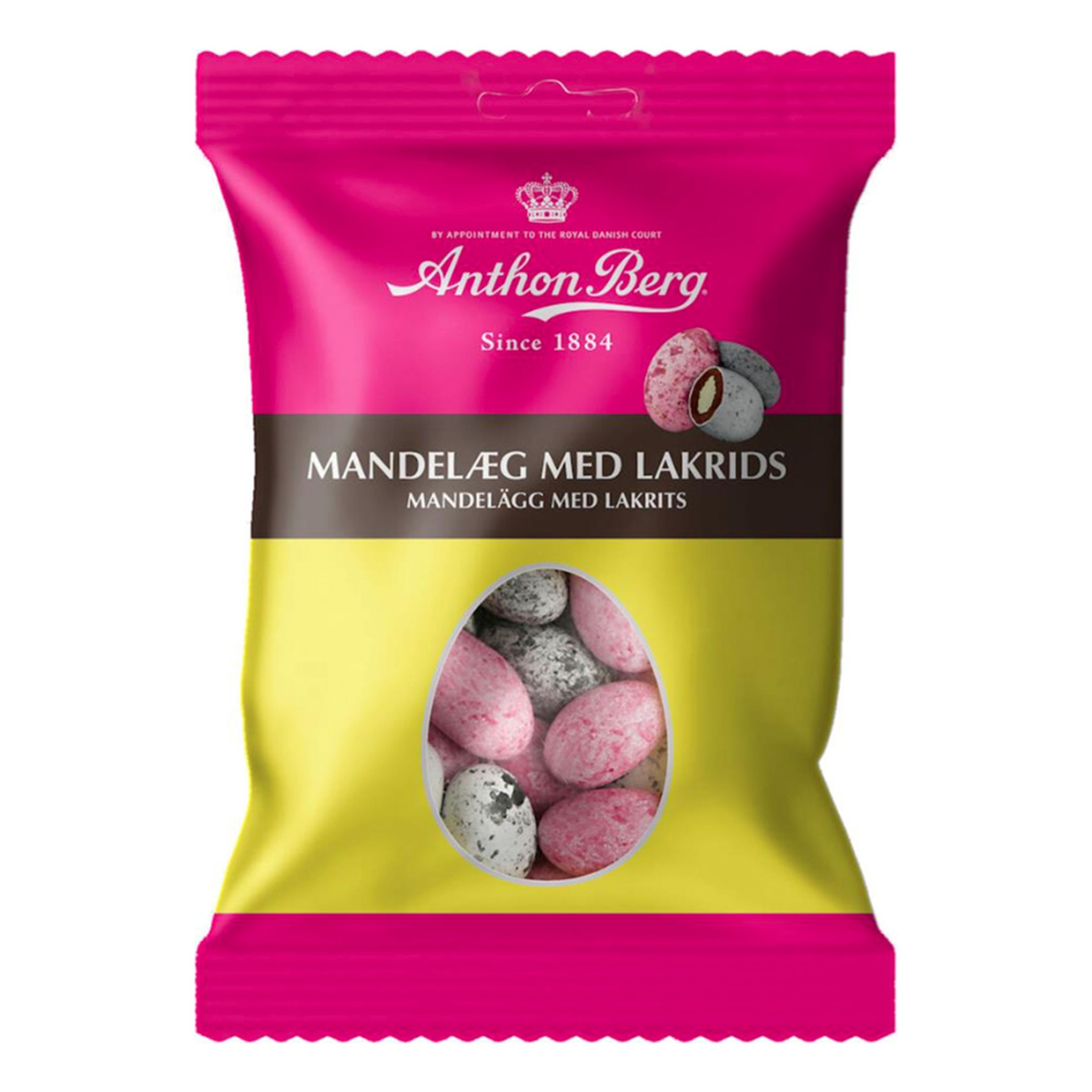 Anthon Berg Mandelägg Lakrits - 80 g