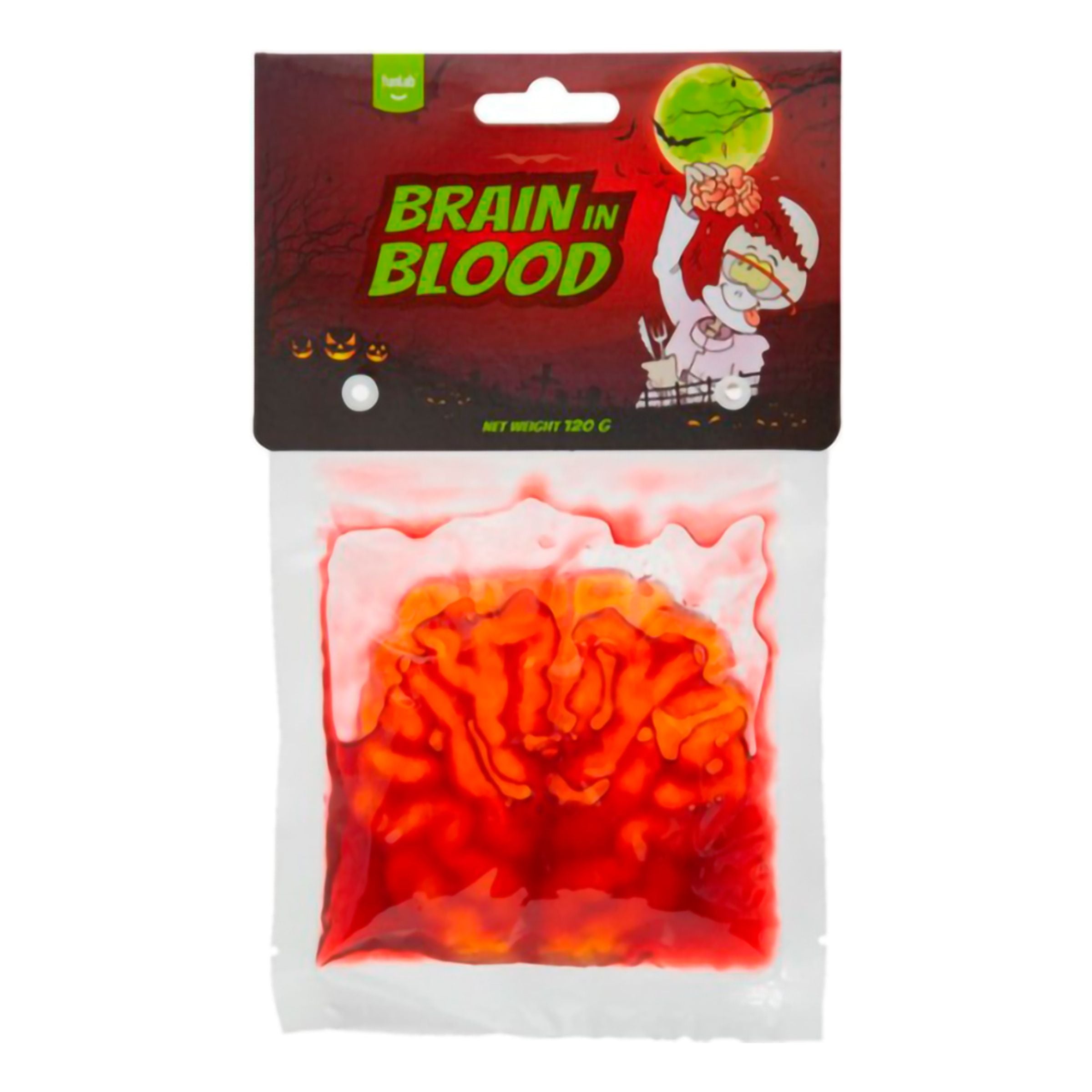 Brain in Blood Halloweengodis - 120 g
