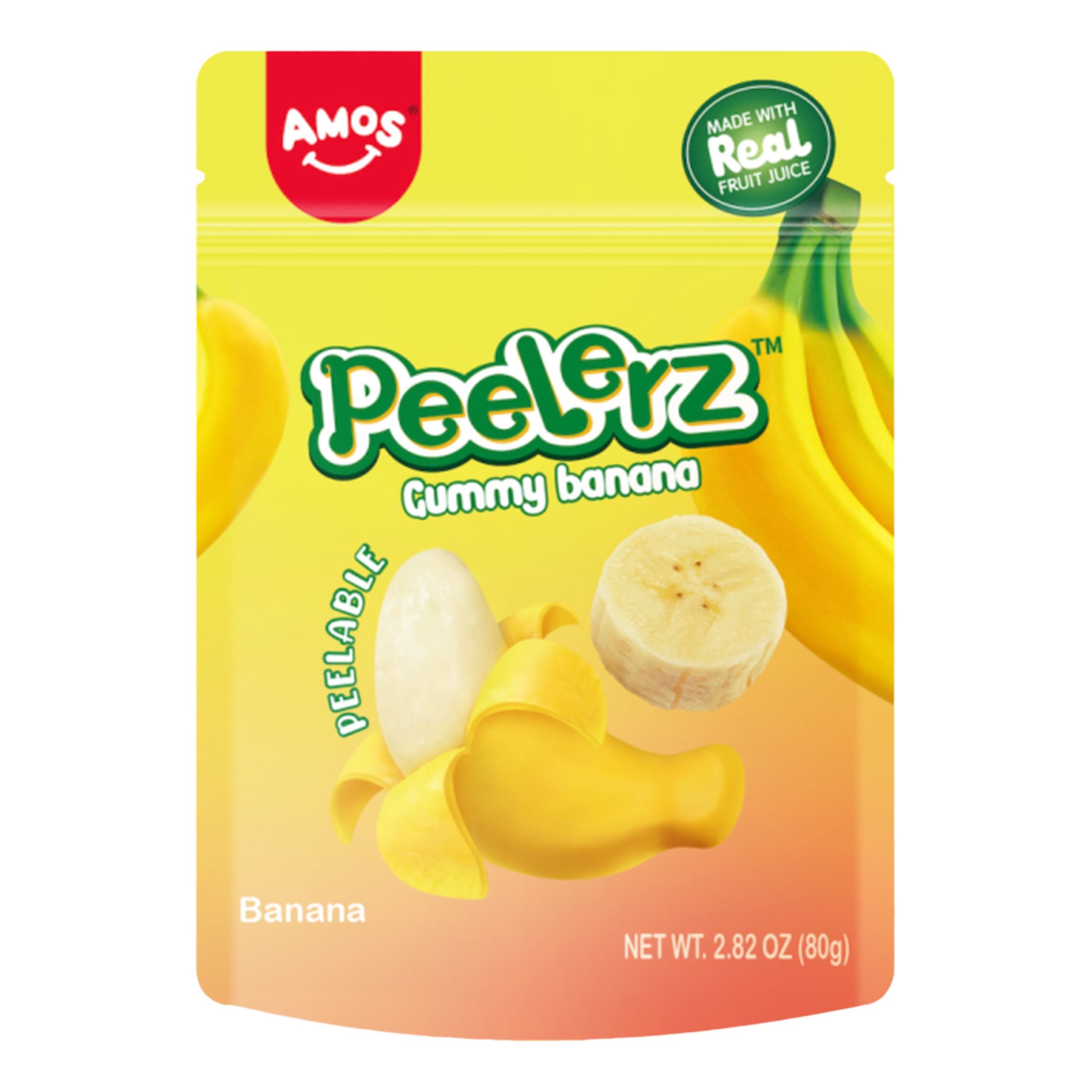 Peelerz Peelable Gummy Banana - 80 g
