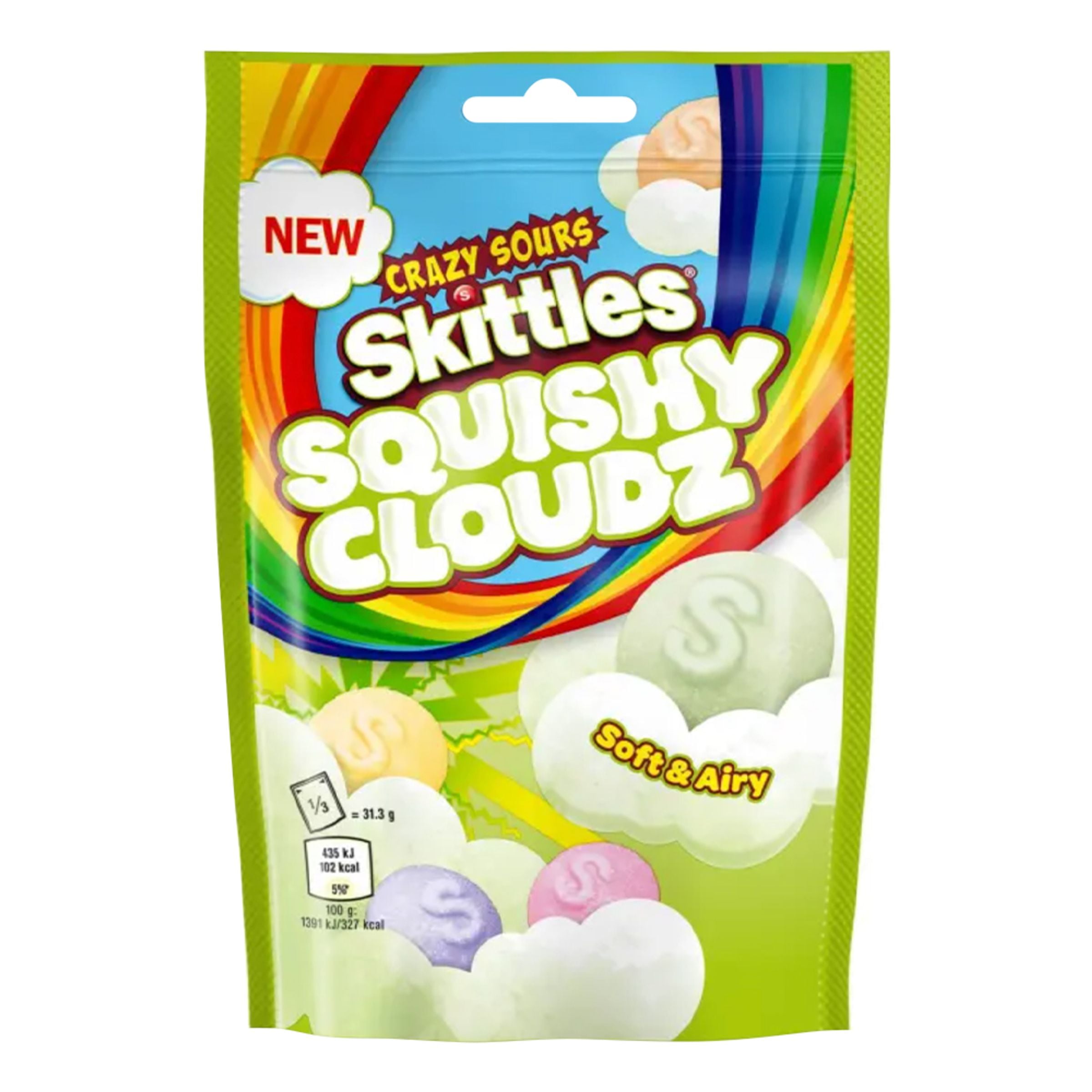 Skittles Squishy Cloudz Sourz - 94 g