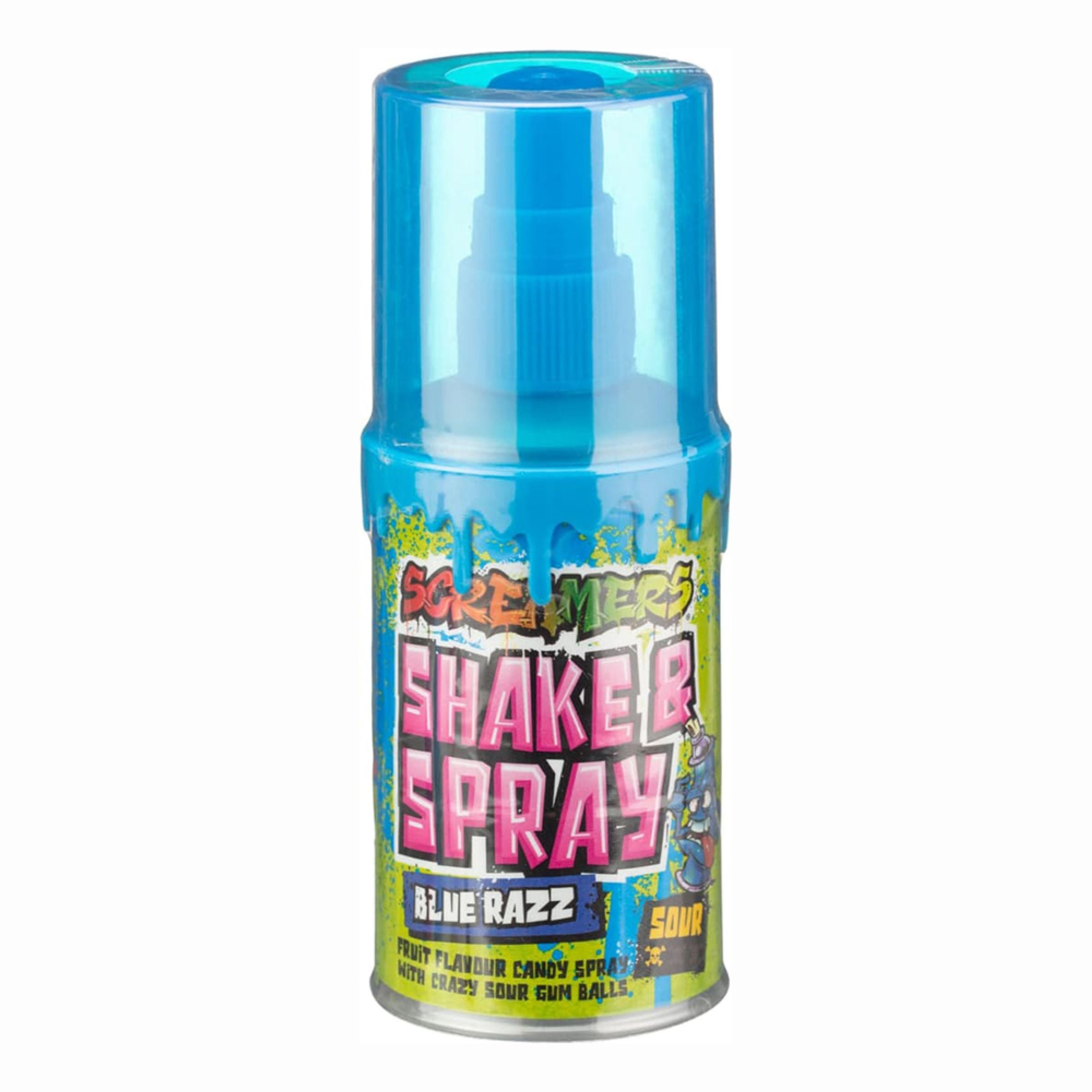 Screamers Shake & Spray Blue Razz - 60 ml