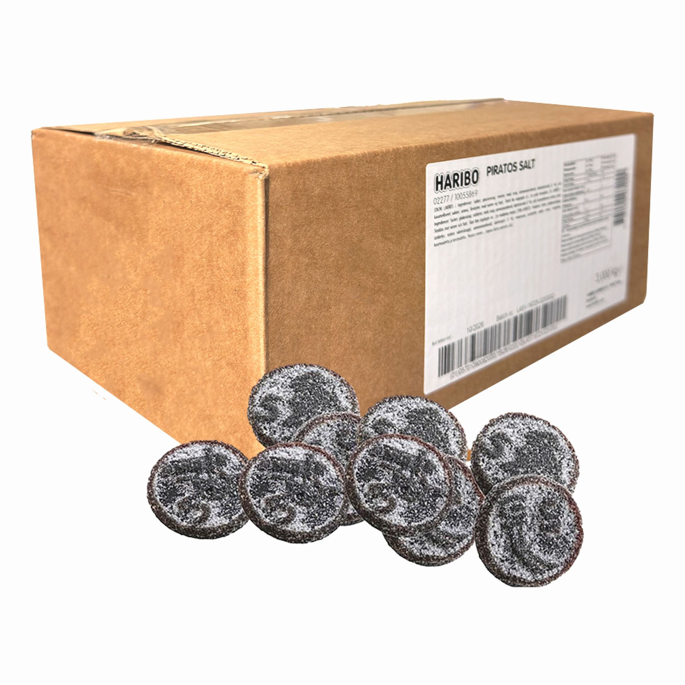Haribo Piratos Salt Storpack - 3 kg