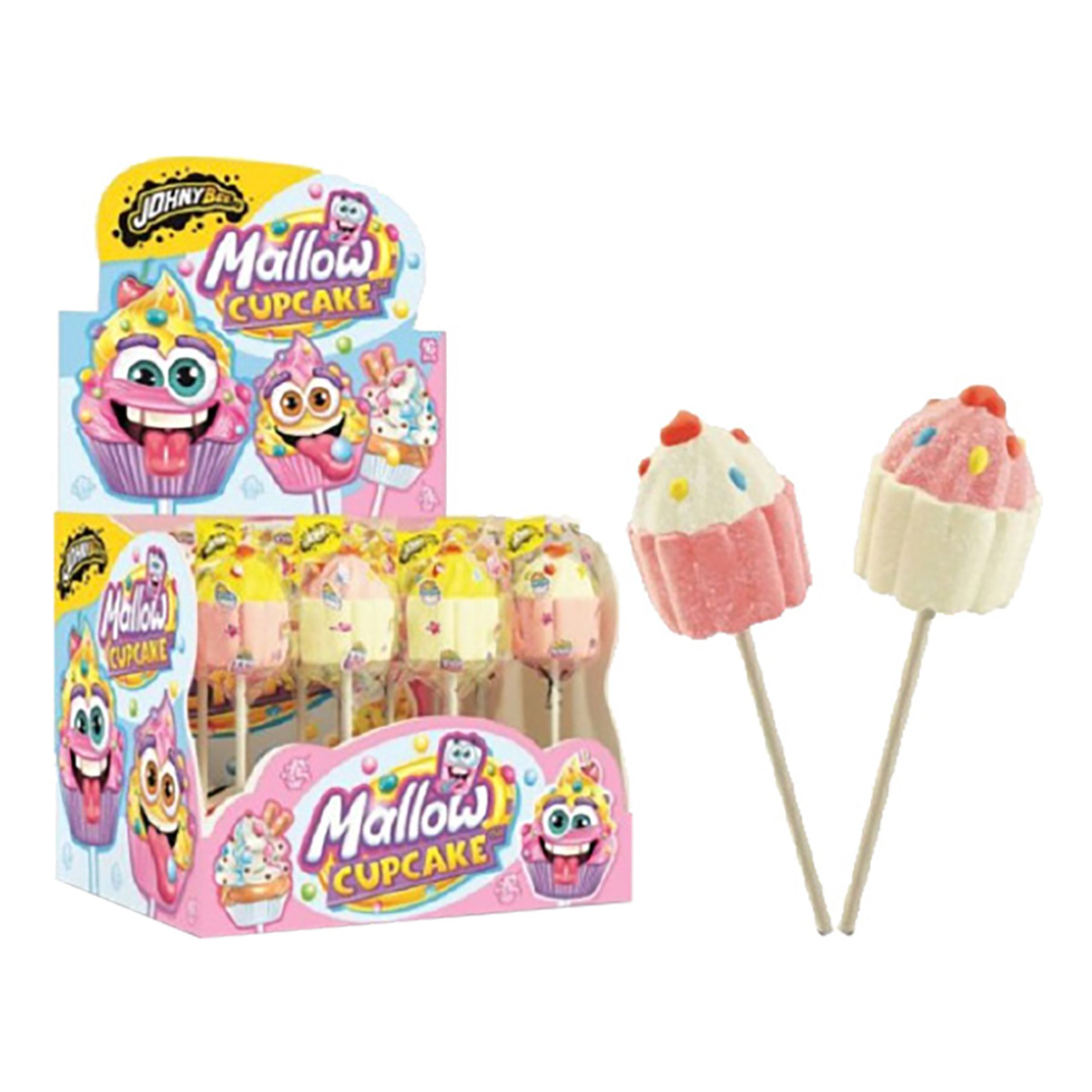 Mallow Cupcake Klubba - 16 x 35 g