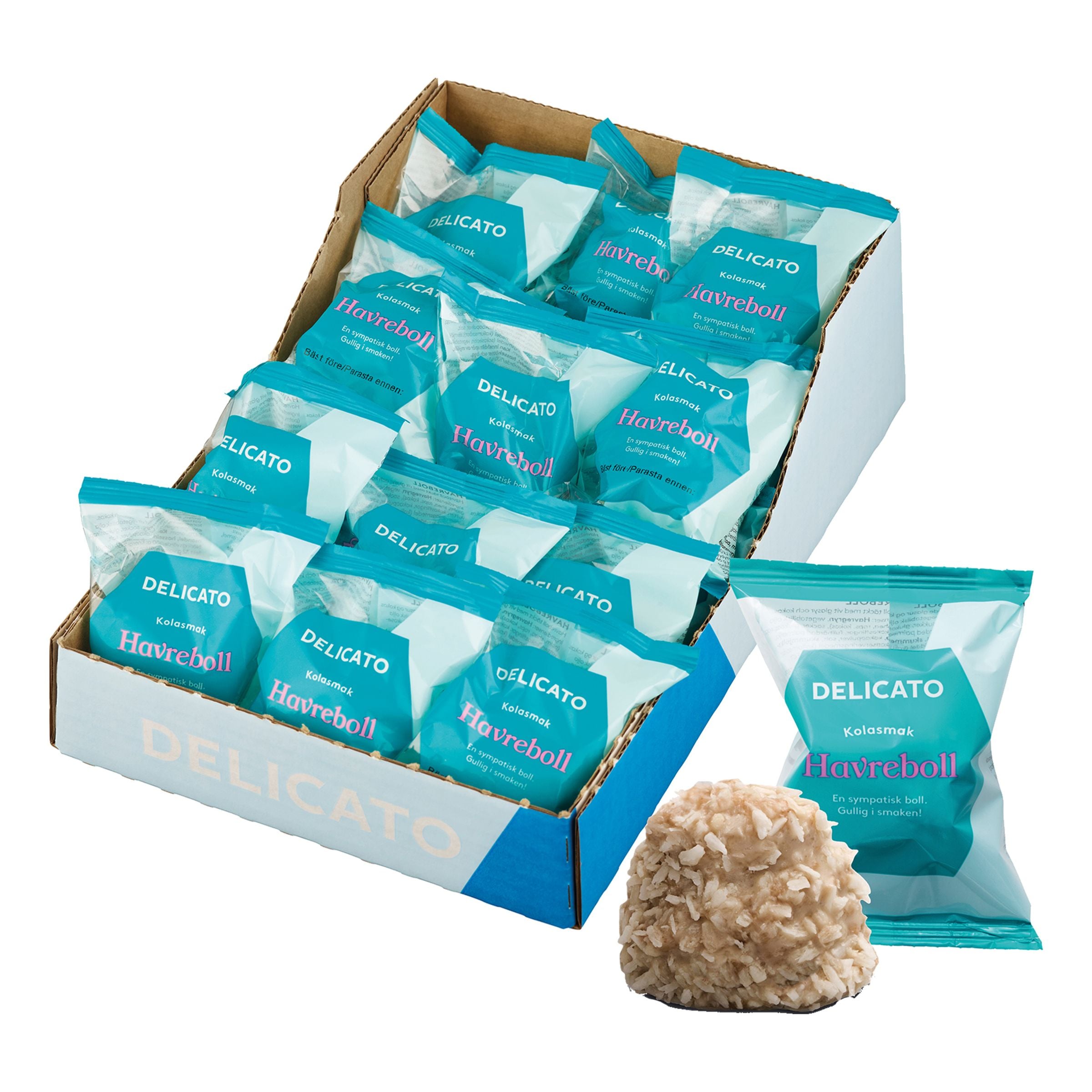 Delicato Havreboll Storpack - 25 x 55 g