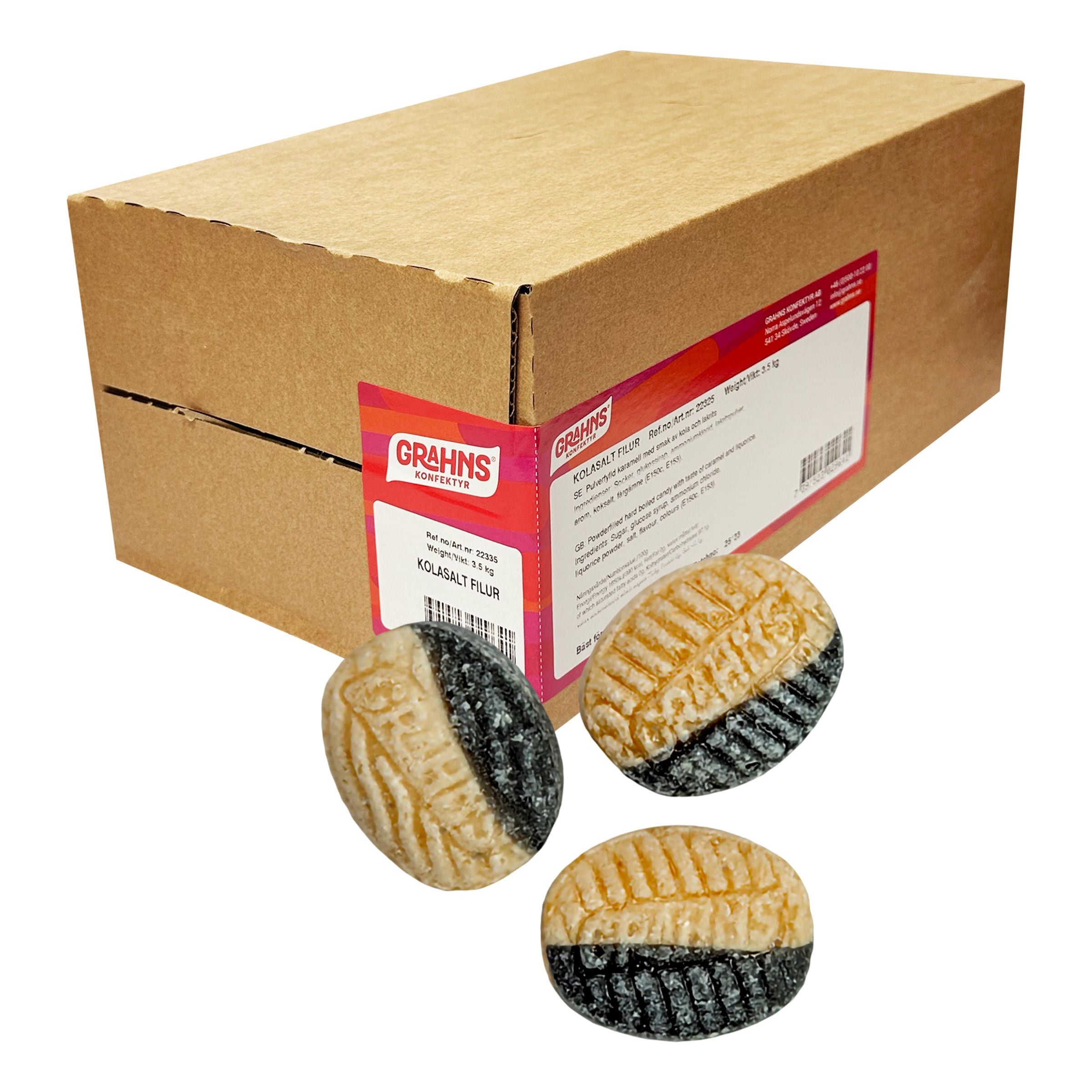 Grahns Kolasalt Filur Storpack - 3,5 kg