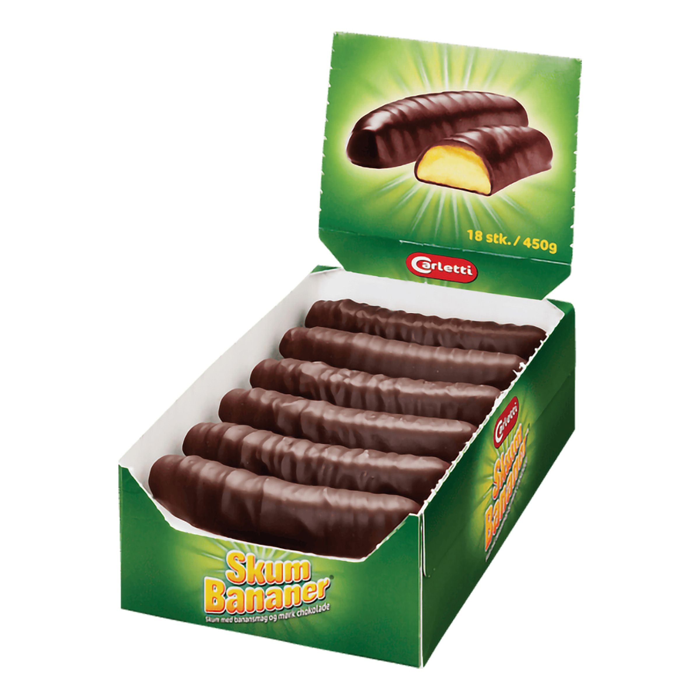 Carletti Skumbananer Storpack - 24 x 25 g