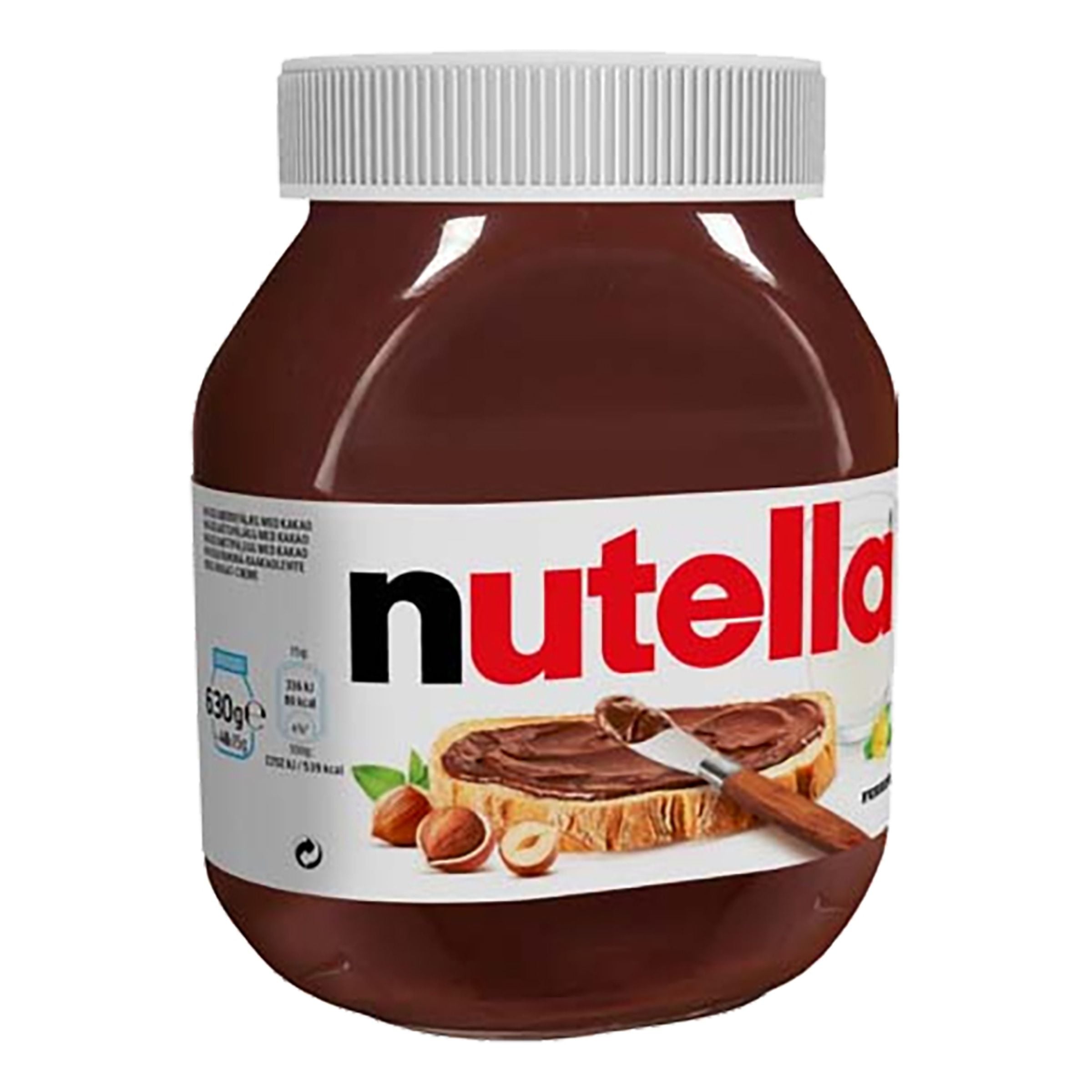 Nutella Hasselnötskräm - 630 g