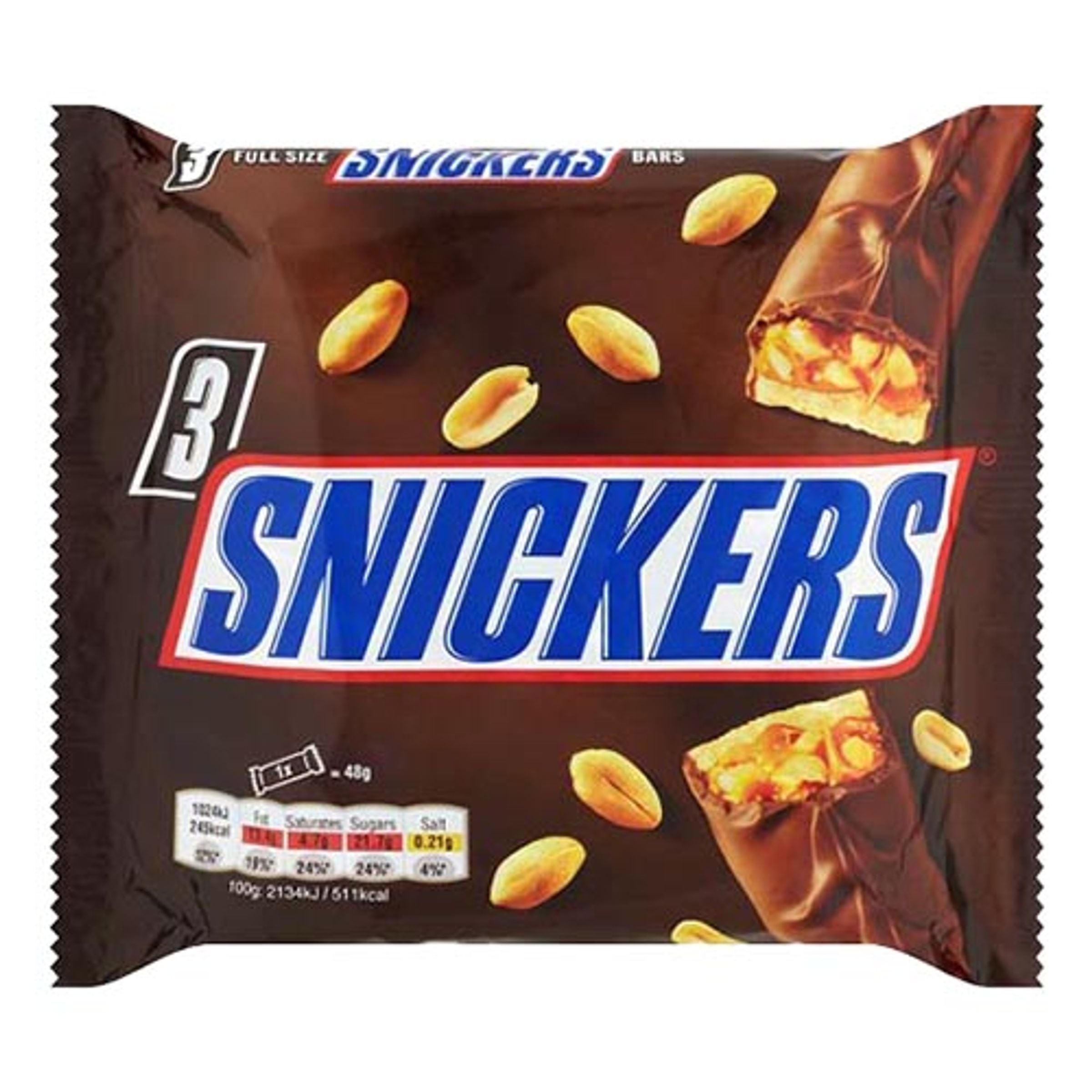 Snickers 3-pack - 150 g