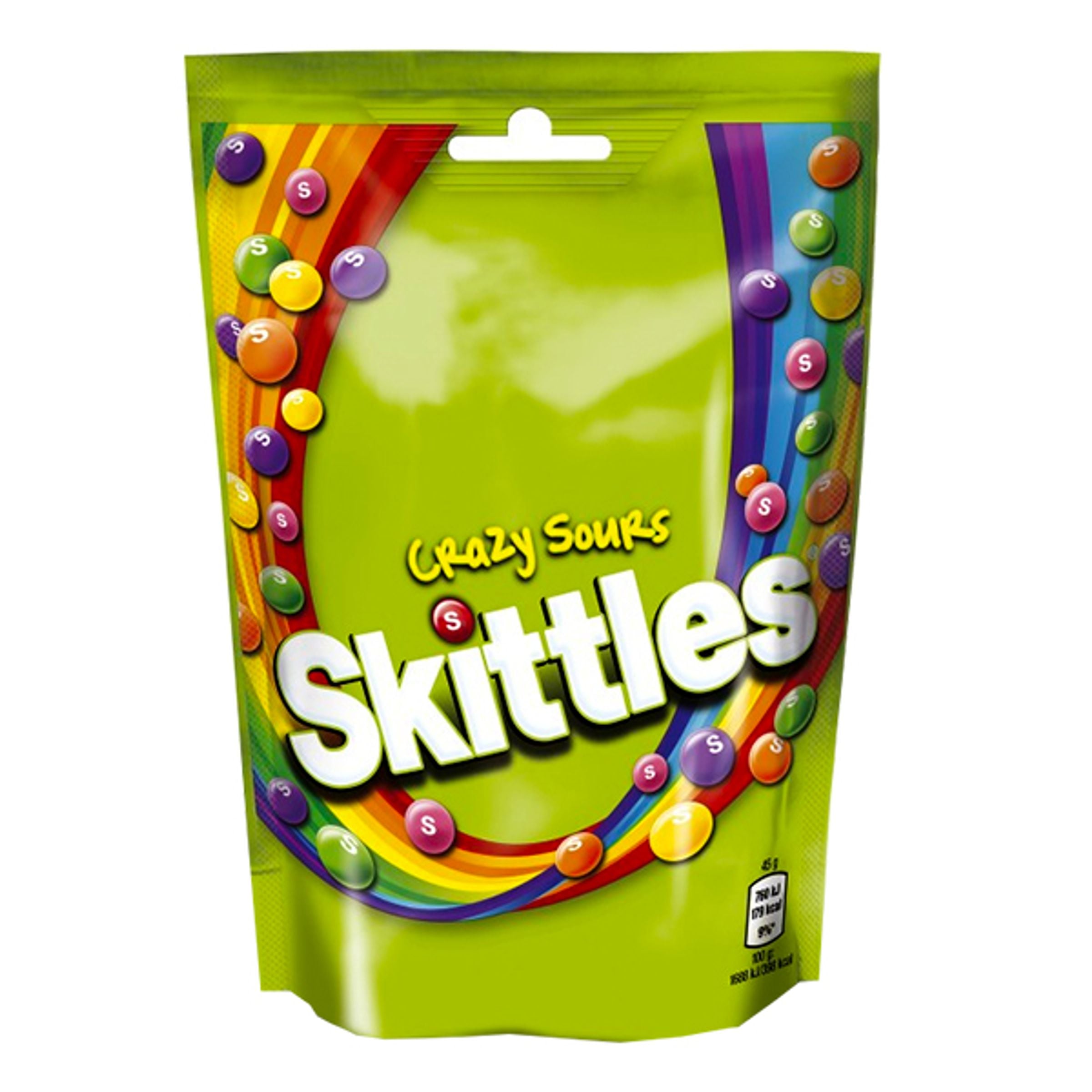 Skittles Crazy Sours i Påse - 152 g