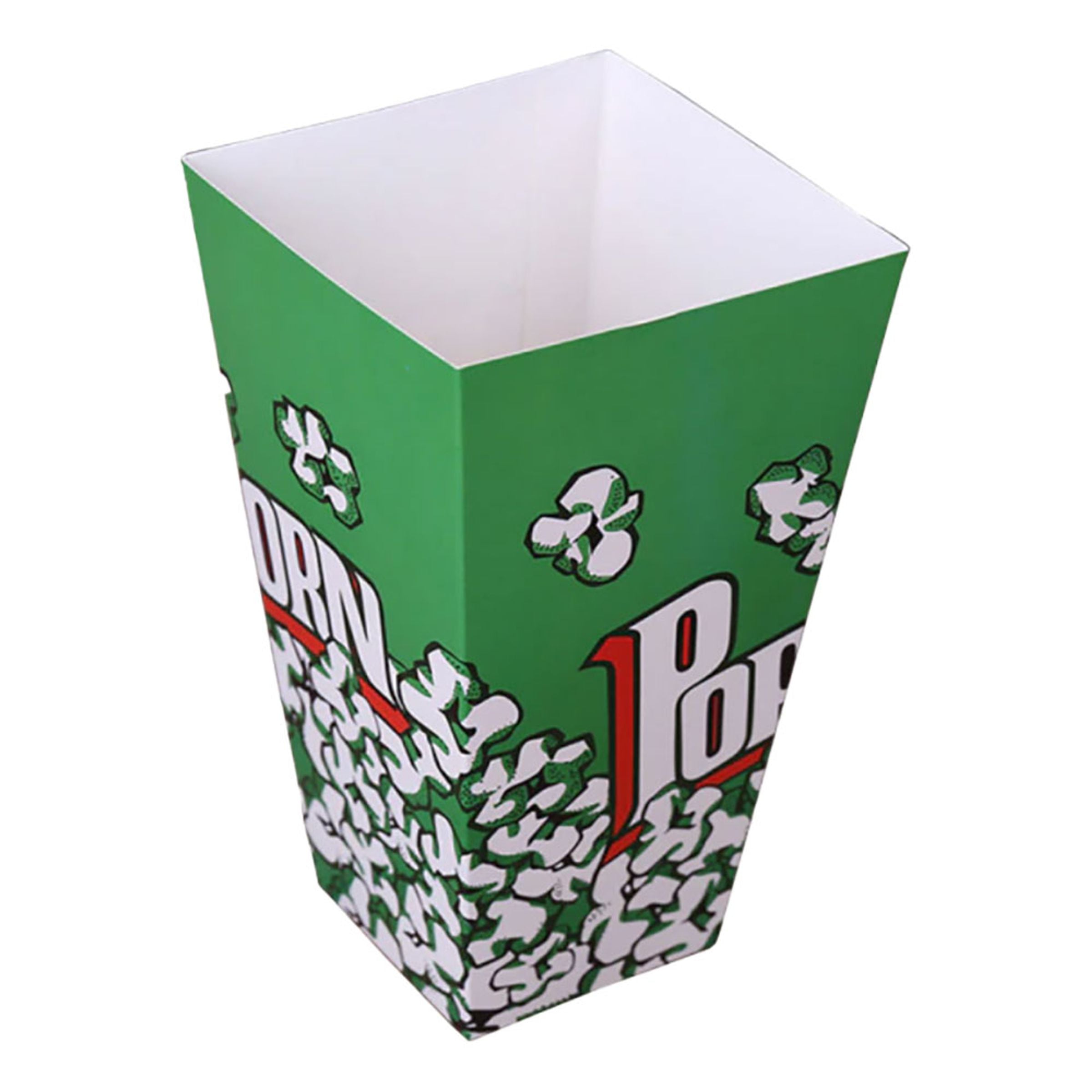Popcornbägare - Grön