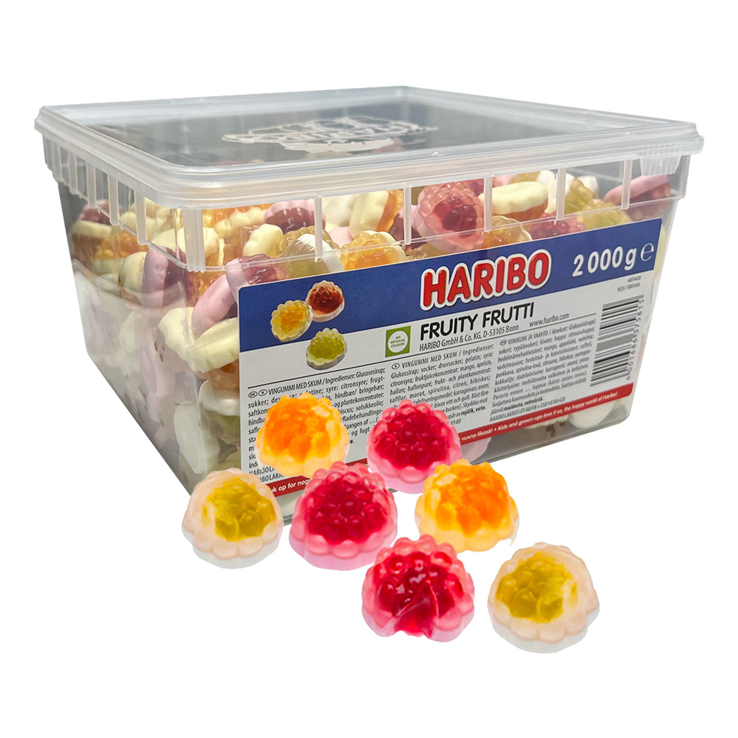 Haribo Fruity Frutty Storpack - 2 kg