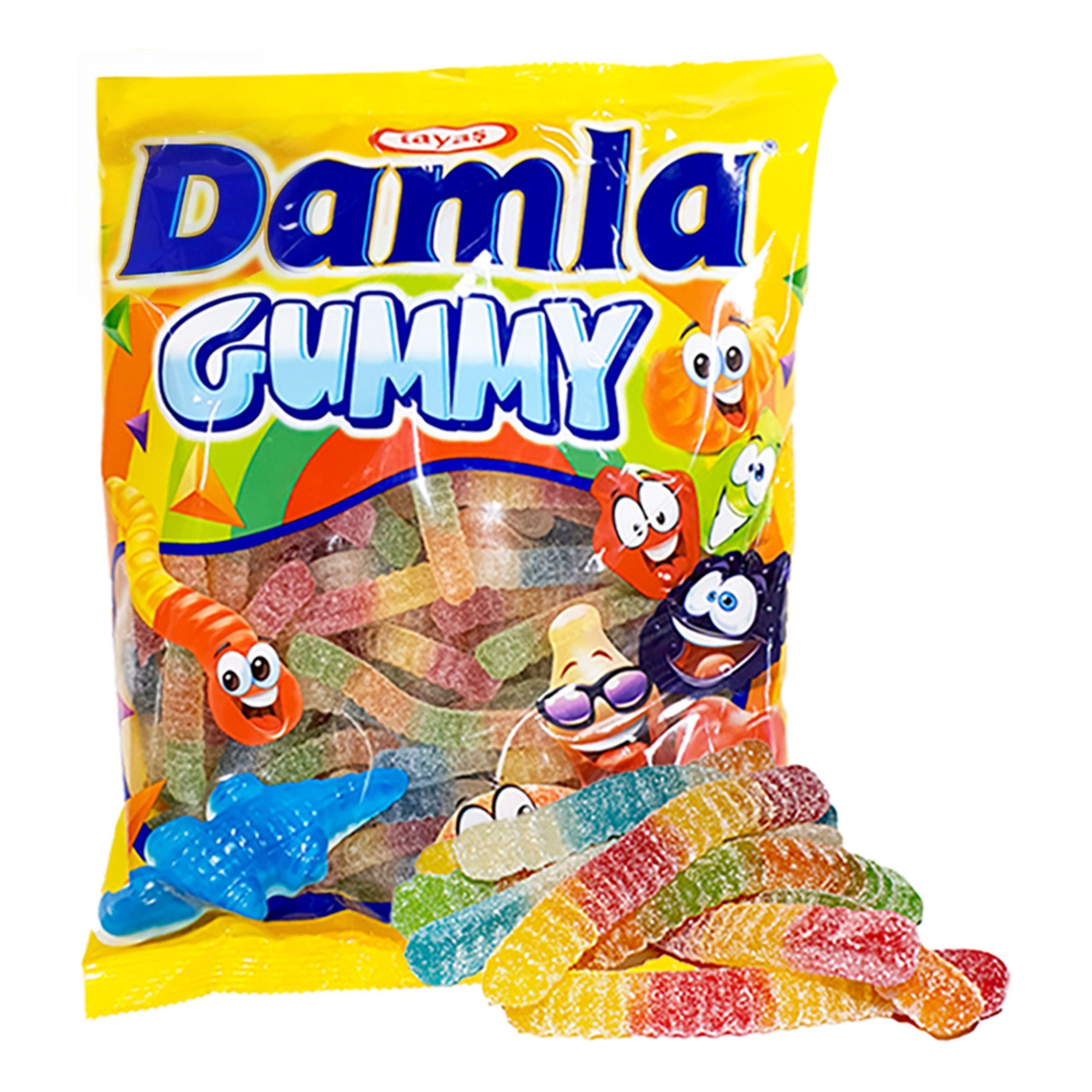 Jellioo Damla Sura Fruktmaskar Storpack - 1 kg