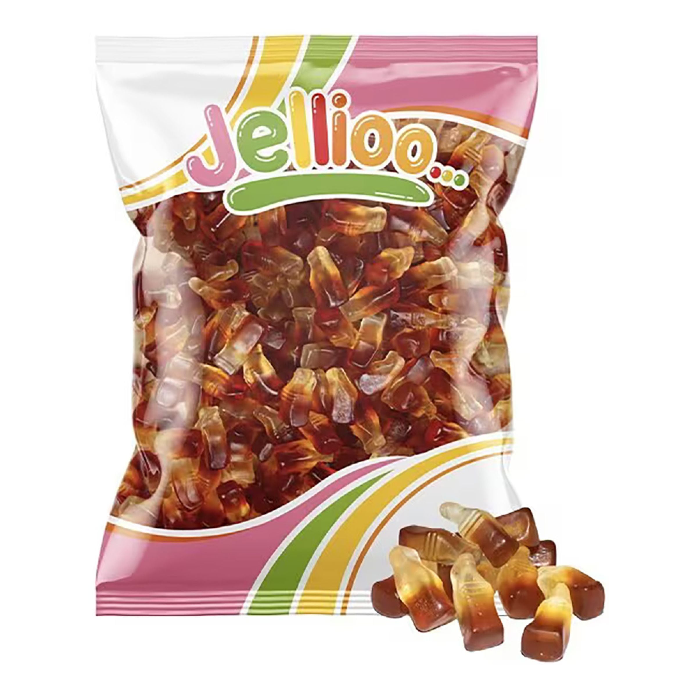 Jellioo Colaflaskor Storpack - 1 kg
