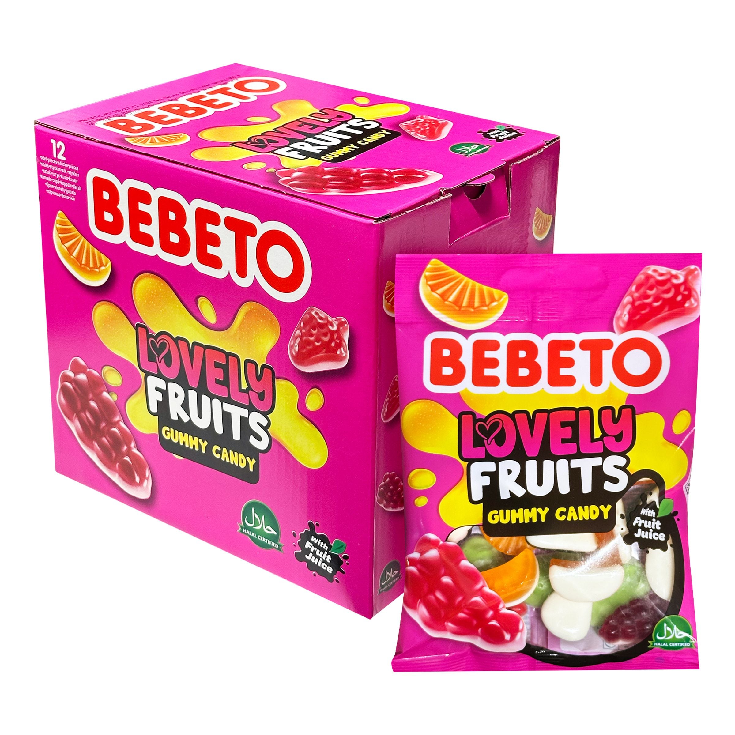 Bebeto Lovely Fruit Storpack - 12 x 80 g